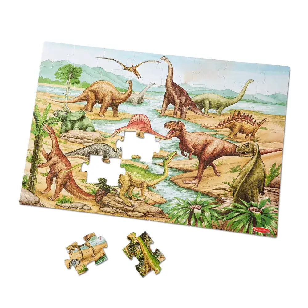 Melissa and Doug Dinosaurs 48 Piece Floor Puzzle