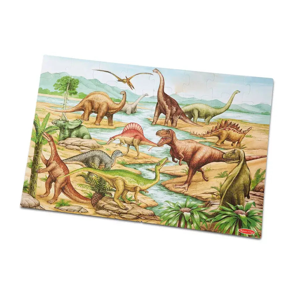 Melissa and Doug Dinosaurs 48 Piece Floor Puzzle