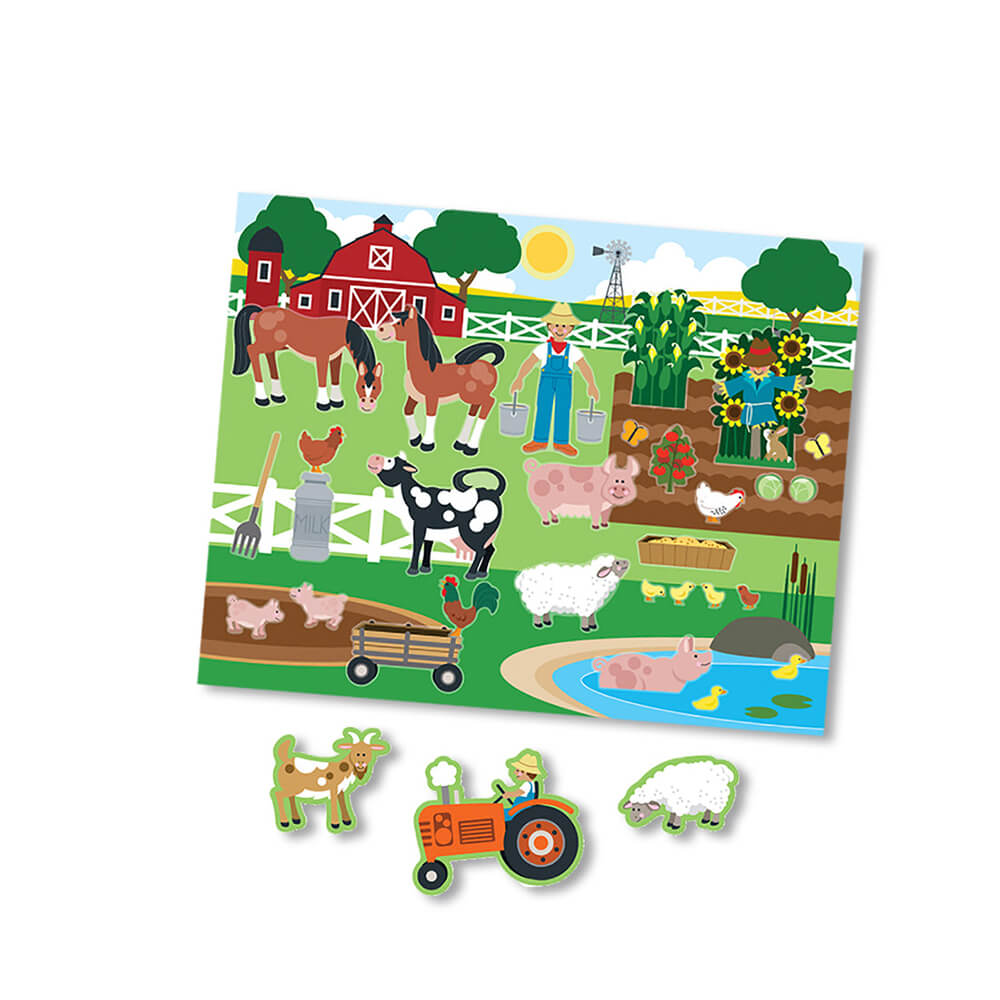 Melissa and Doug Habitats Reusable Sticker Pad