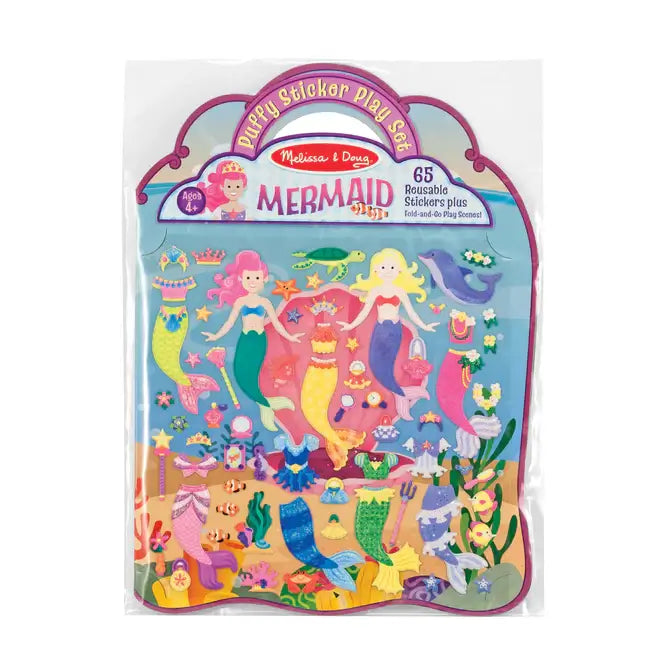 Melissa and Doug Mermaid Puffy Sticker Play Set