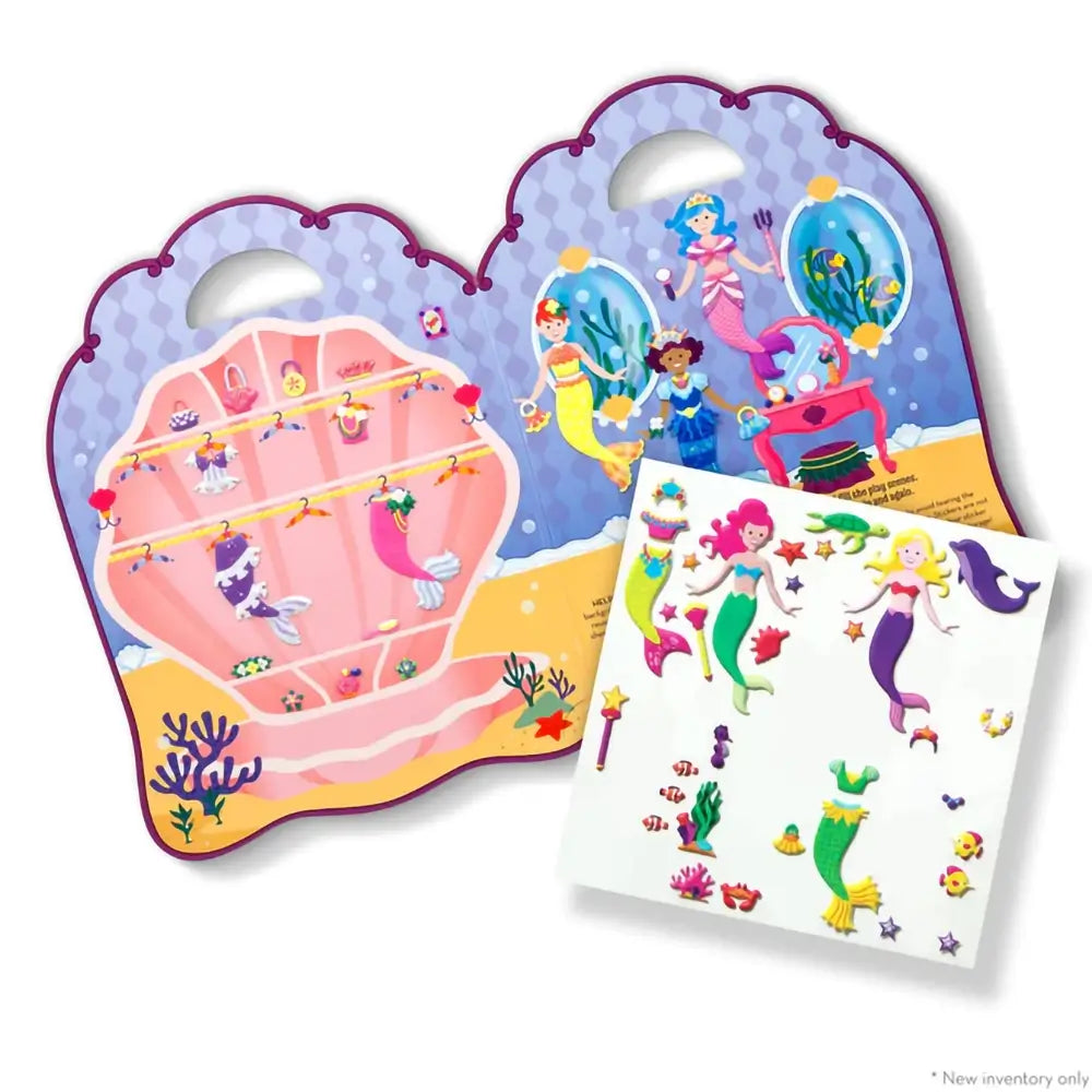 Melissa and Doug Mermaid Puffy Sticker Play Set