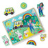 Melissa and Doug Ms. Rachel 6 Piece Wooden Song Puzzle