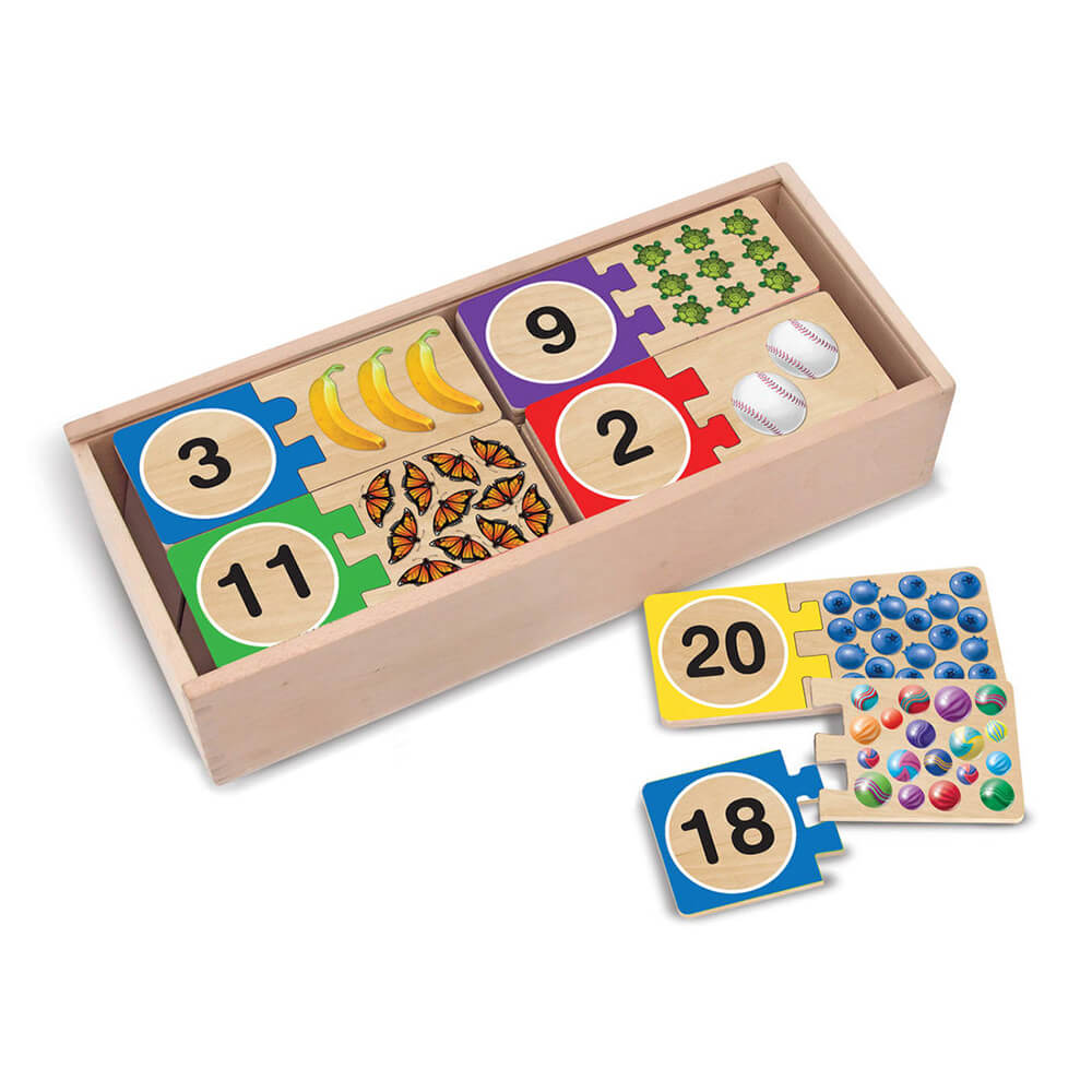 Melissa and Doug Number Puzzles Skill Building Toy