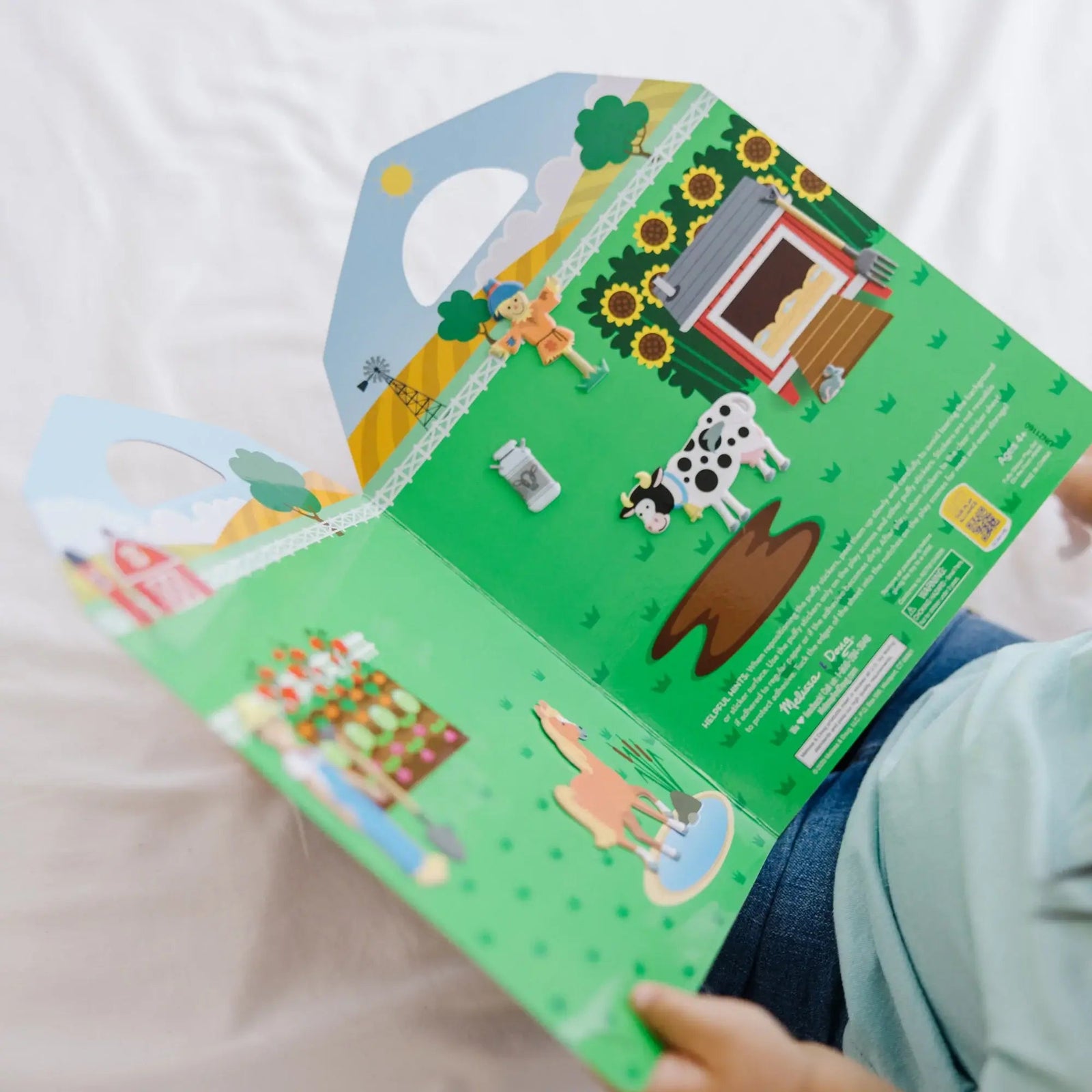 Melissa and Doug On the Farm Puffy Sticker Play Set