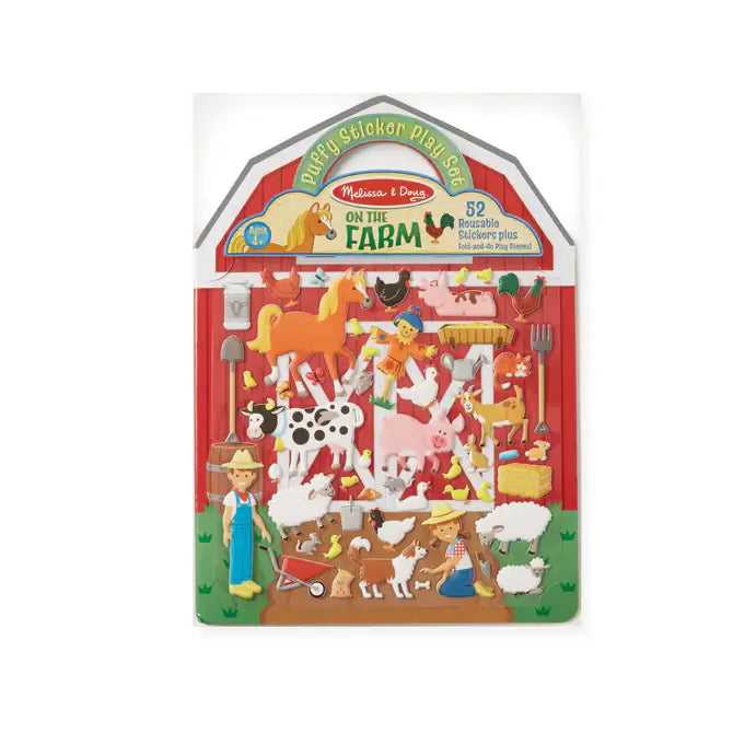 Melissa and Doug On the Farm Puffy Sticker Play Set