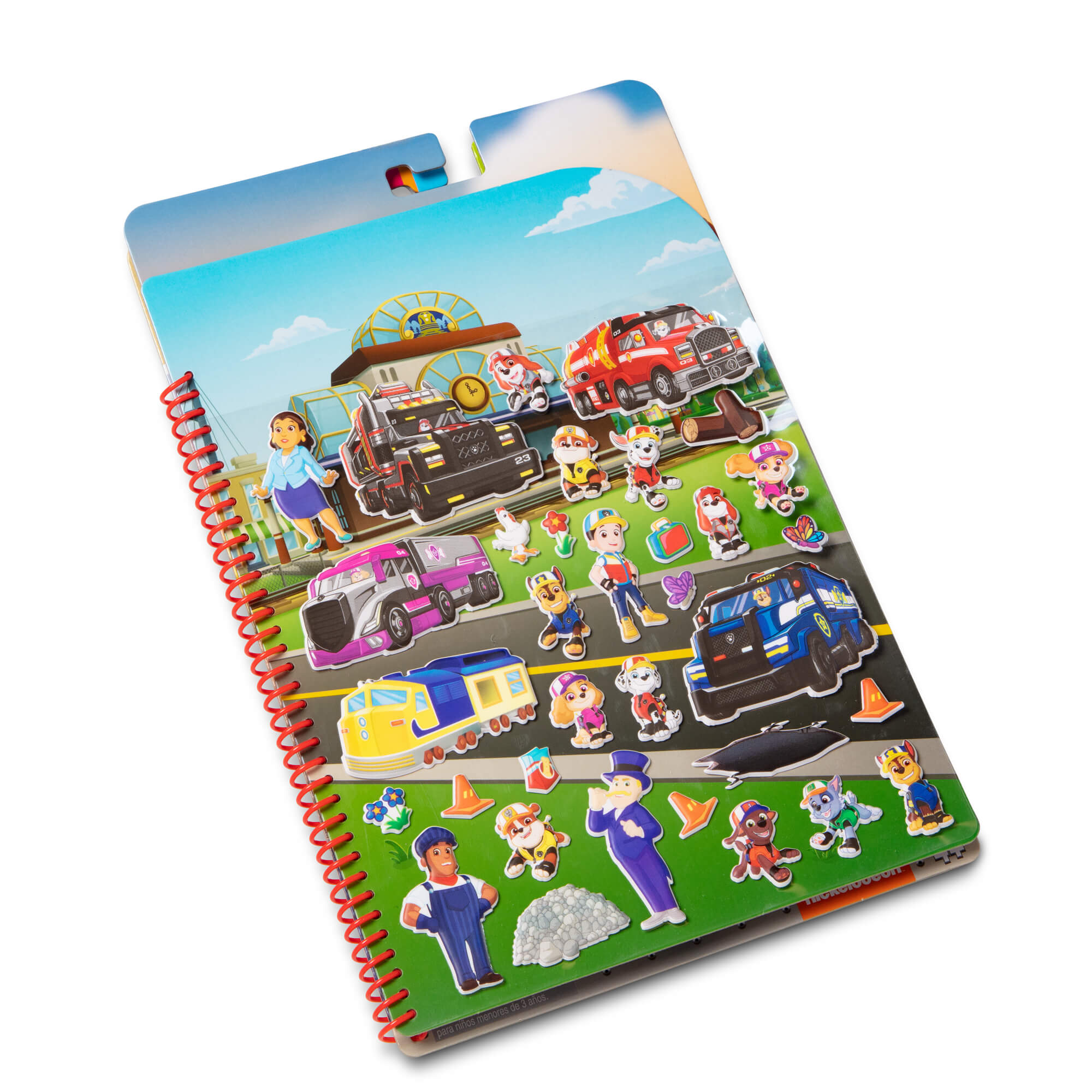 Melissa and Doug PAW Patrol Big Truck Pups Restickable Puffy Stickers-stickers