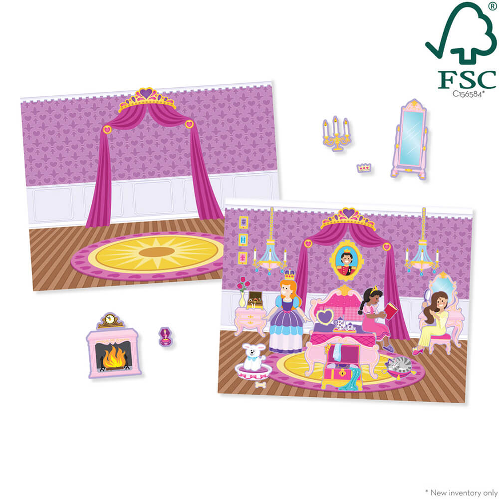 Melissa and Doug Princess Castle Reusable Sticker Pad