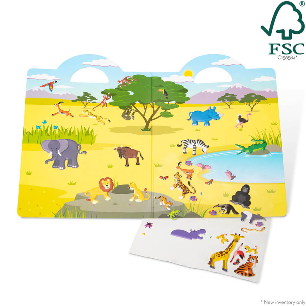 Melissa and Doug Safari Puffy Sticker Play Set