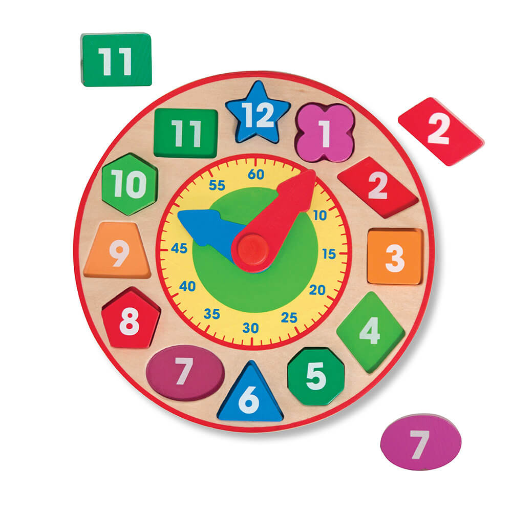 Melissa and Doug Shape Sorting Clock