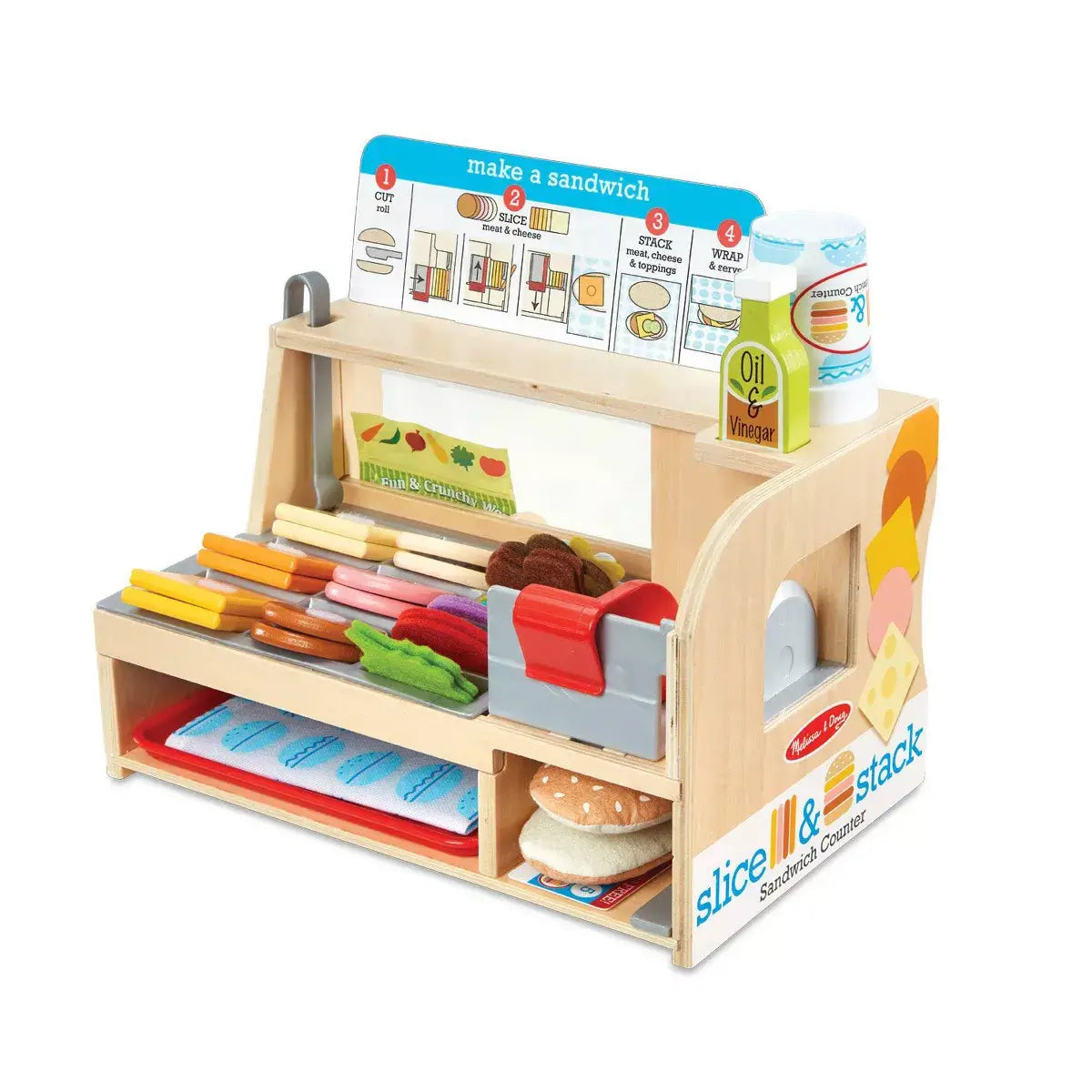 Melissa and Doug Slice & Stack Sandwich Counter