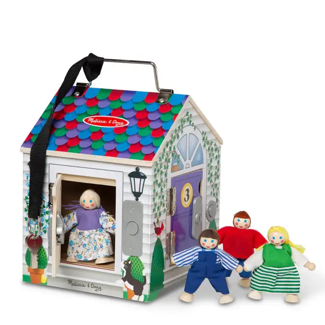 Melissa and Doug Wooden Doorbell House