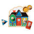 Melissa & Doug First Shapes 5 Piece Jumbo Knob Peg Puzzle