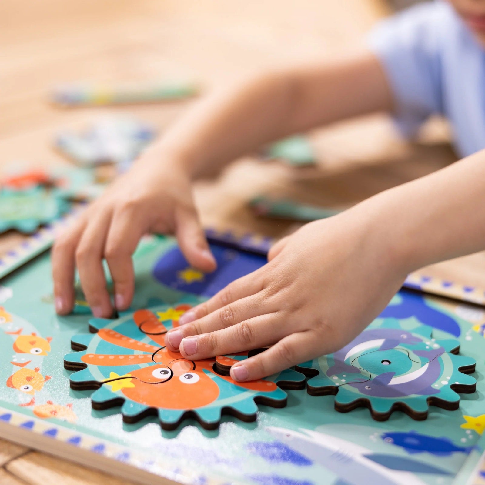 Melissa & Doug Wooden Underwater Gear Puzzle