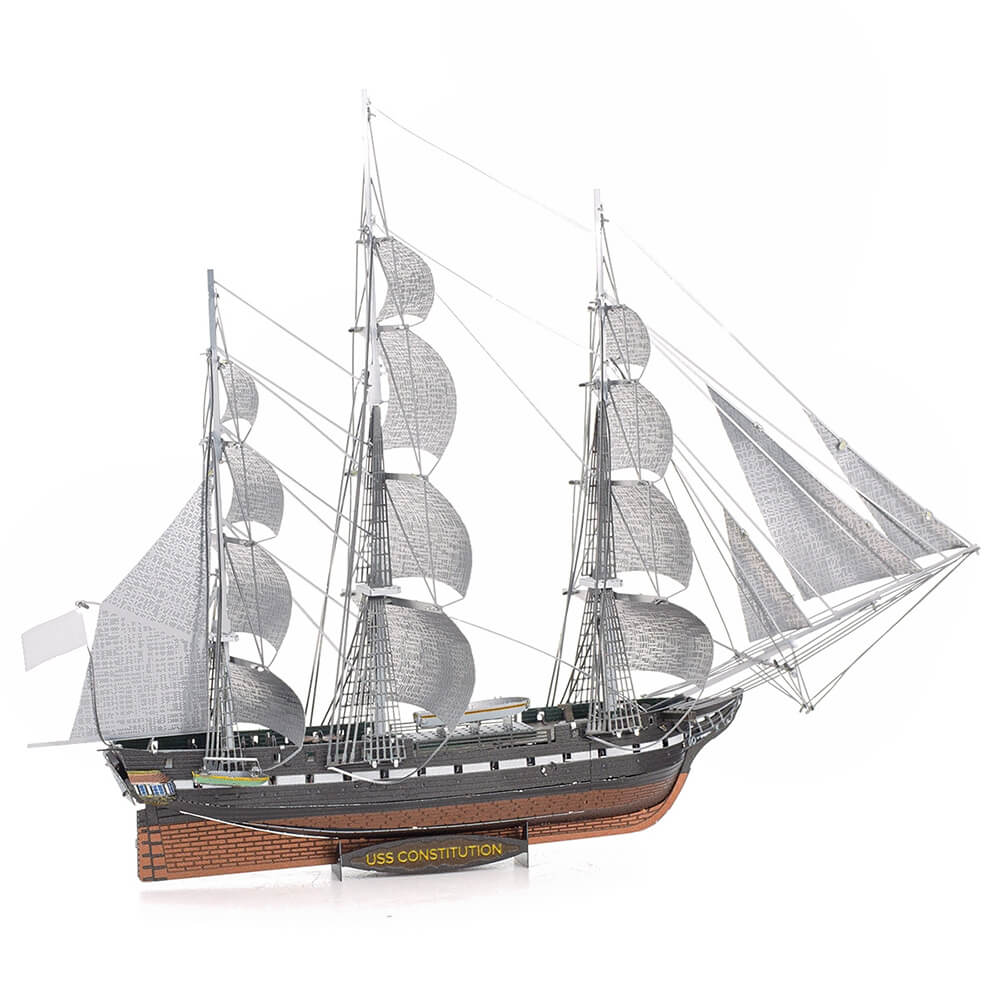 Metal Earth USS Constitution 1:528 Scale Premium Steel Model Kit