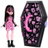 Doll and coffin from the Monster High Draculaura Gore-ganizer Playset