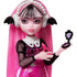 close up of the Monster High Skulltimate Secrets Fearidescent Draculaura Doll