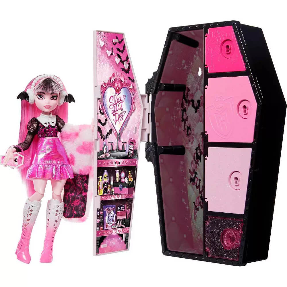 Monster High Skulltimate Secrets Fearidescent Draculaura Doll