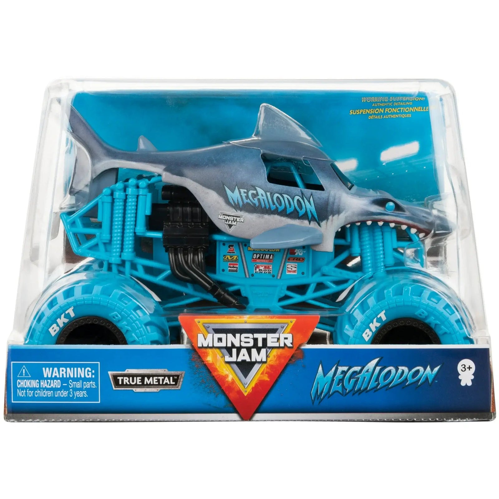 Monster Jam 1:24 Scale Megalodon Diecast Vehicle packaging