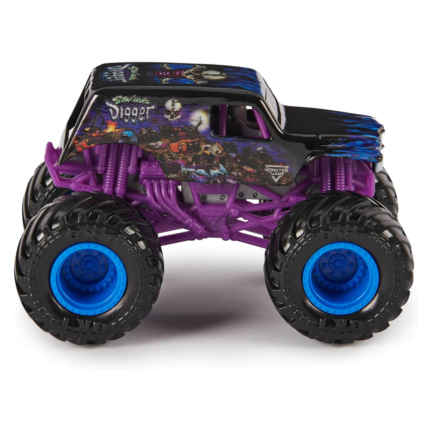 Monster Jam Son-Uva Digger Die-Cast 1:64 Scale Monster Truck side