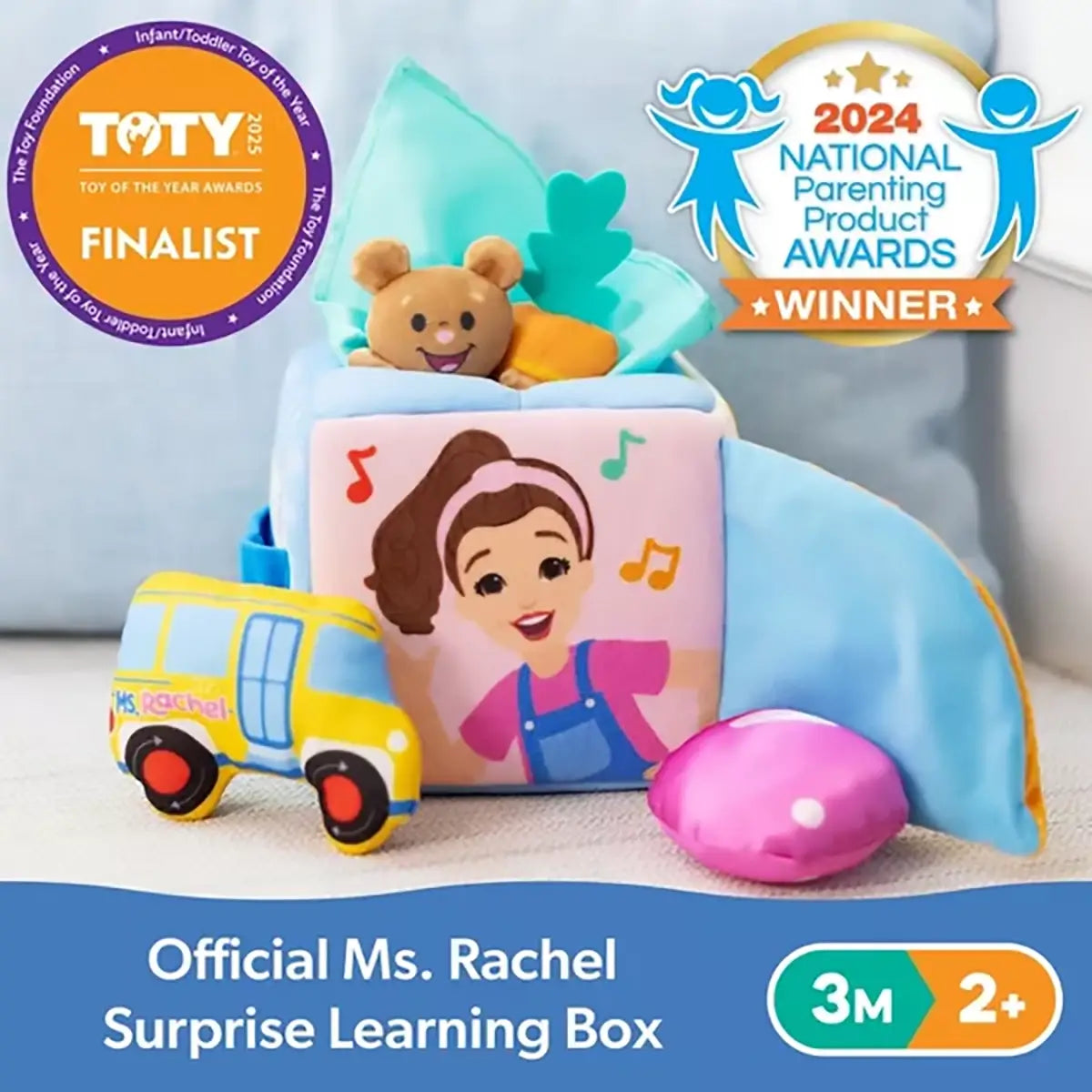 Ms Rachel Surprise Learning Box awards won