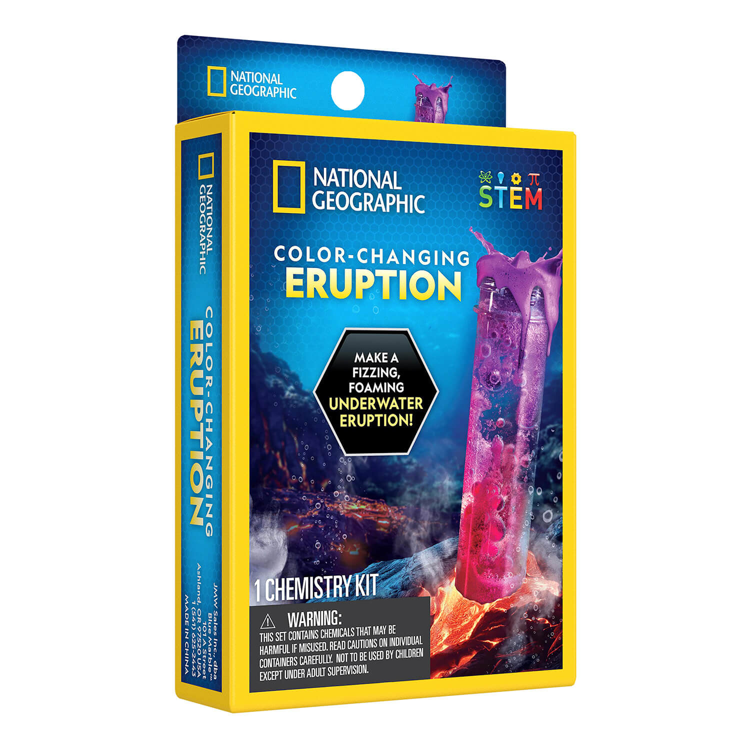 National Geographic Color-Changing Eruption Mini Science Kit