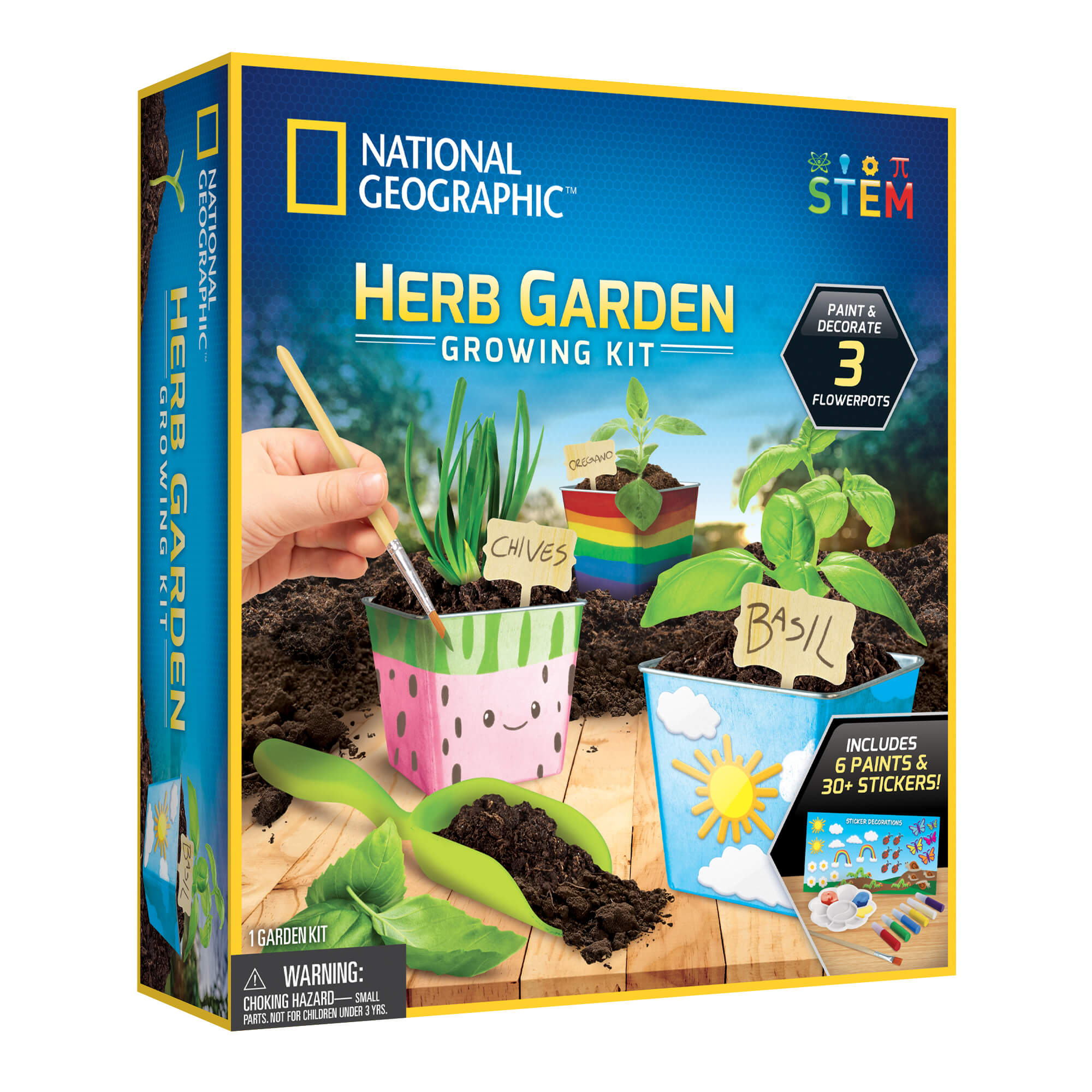 National Geographic Herb Garden Growing Kit