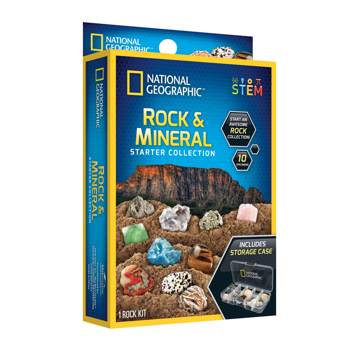 National Geographic Impulse Rock and Mineral Mini Starter Kit