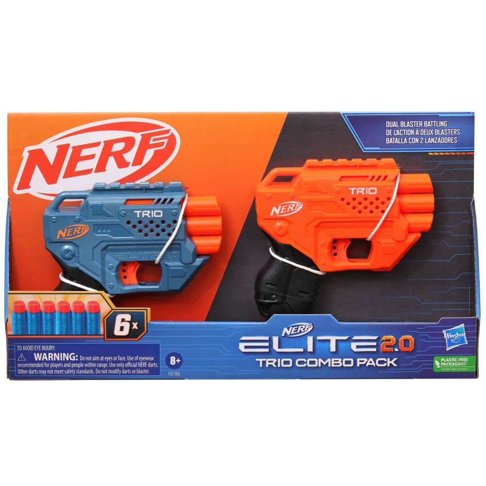 Nerf Elite 2.0 Trio Combo Pack