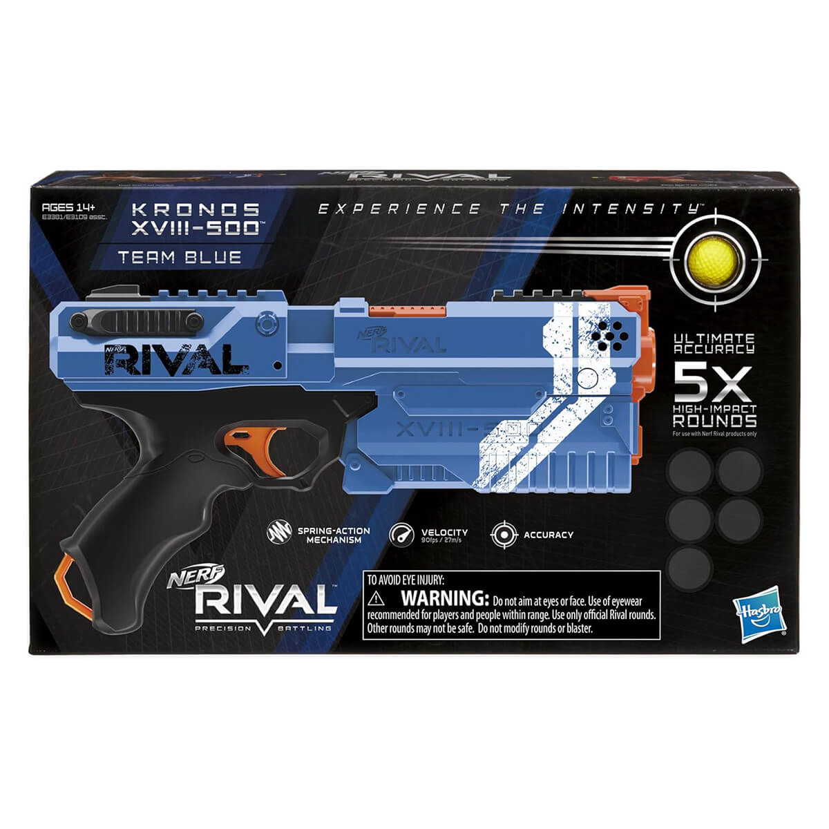 Nerf Rival Kronos XVIII-500 (blue) packaging