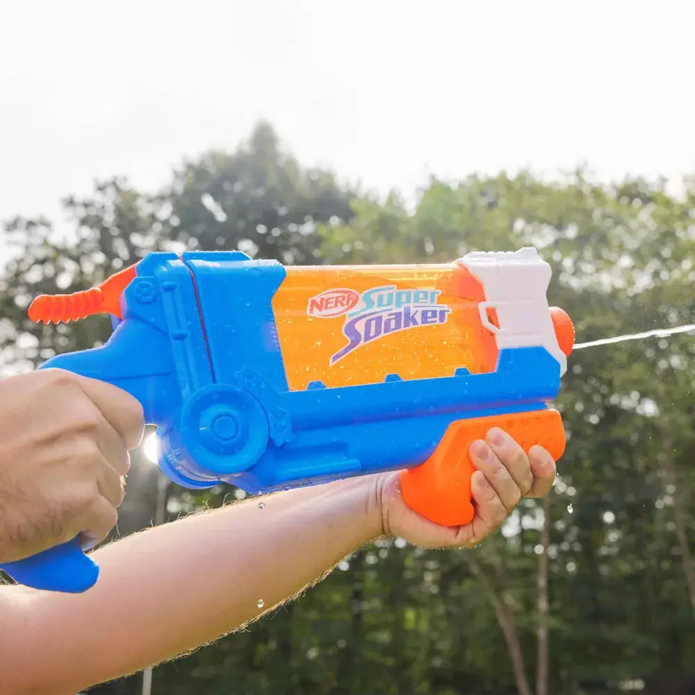 Squirting the Flip Fill water blaster