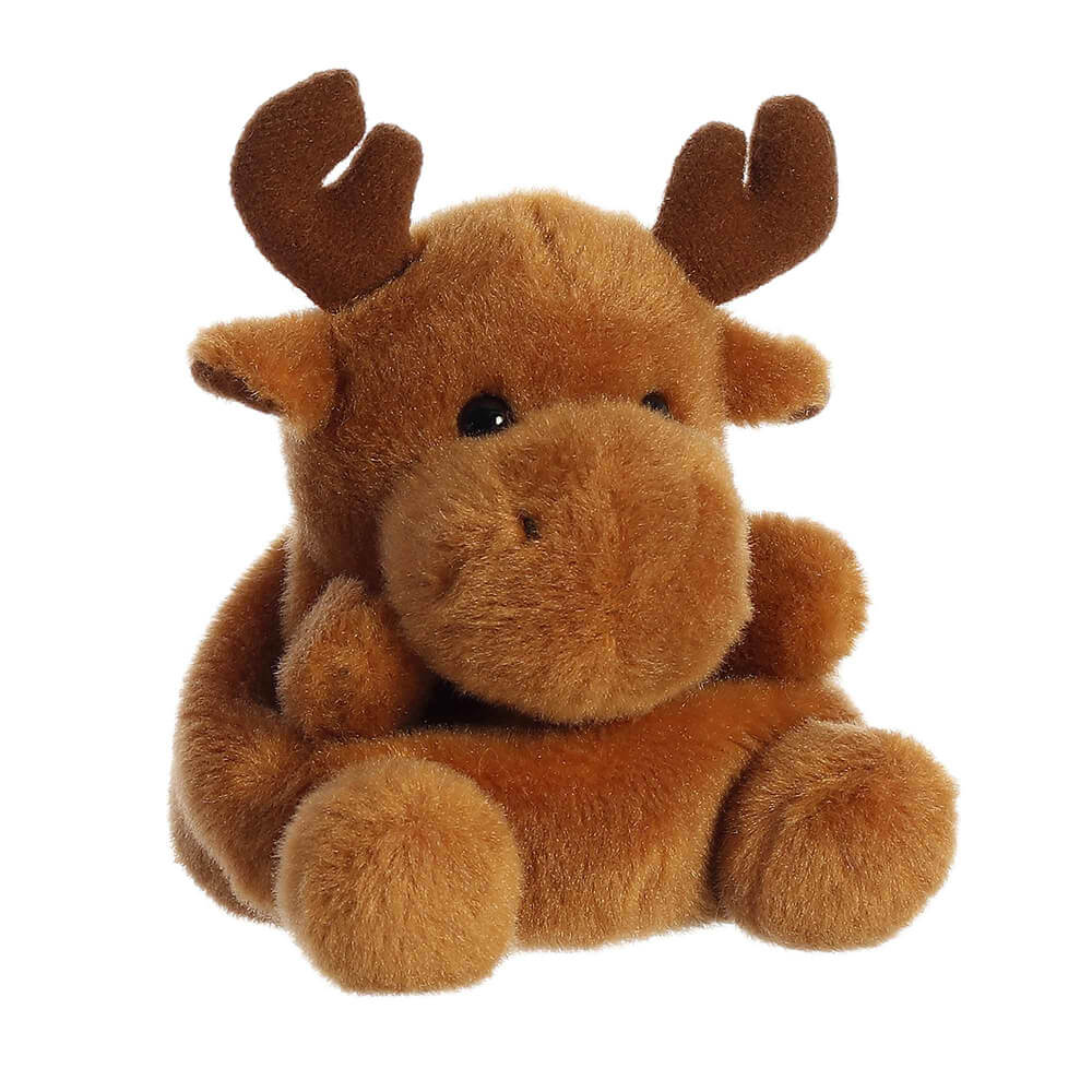 Palm Pals 5" Cinnamon Moose Stuffed Animal 