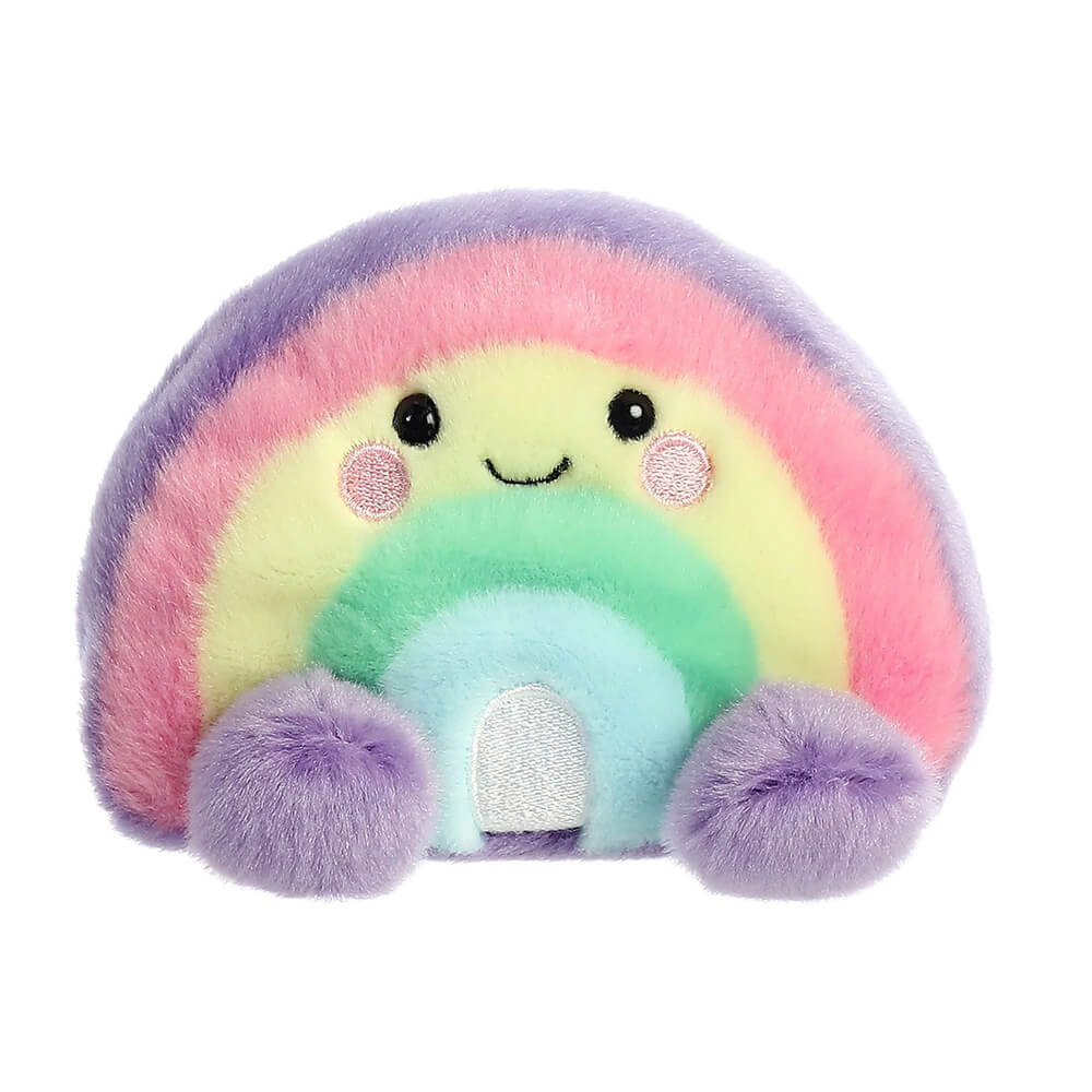 Palm Pals 5" Vivi Rainbow Plush front