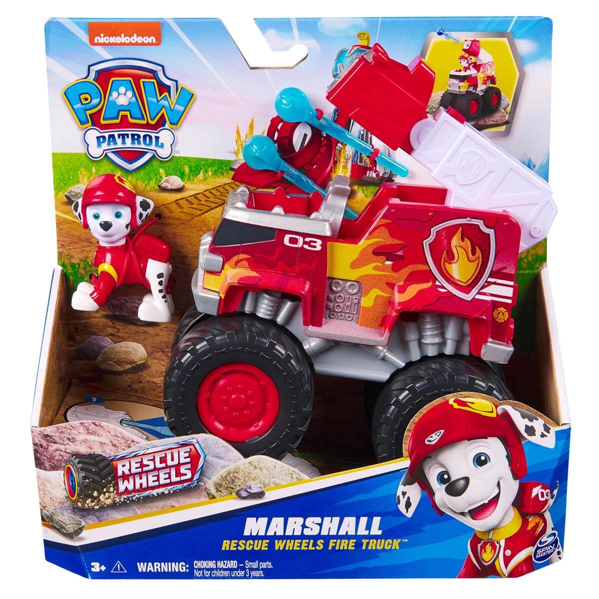 PAW Patrol Rescue Wheels Marshall's Firetruck Vehicle