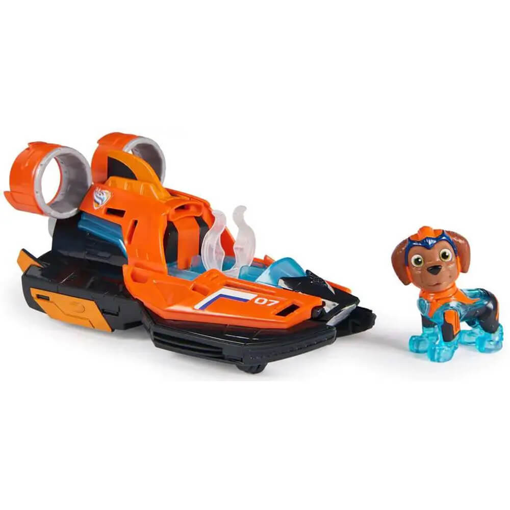 PAW Patrol The Mighty Movie Zuma's Mighty Movie Hovercraft Vehicle Set