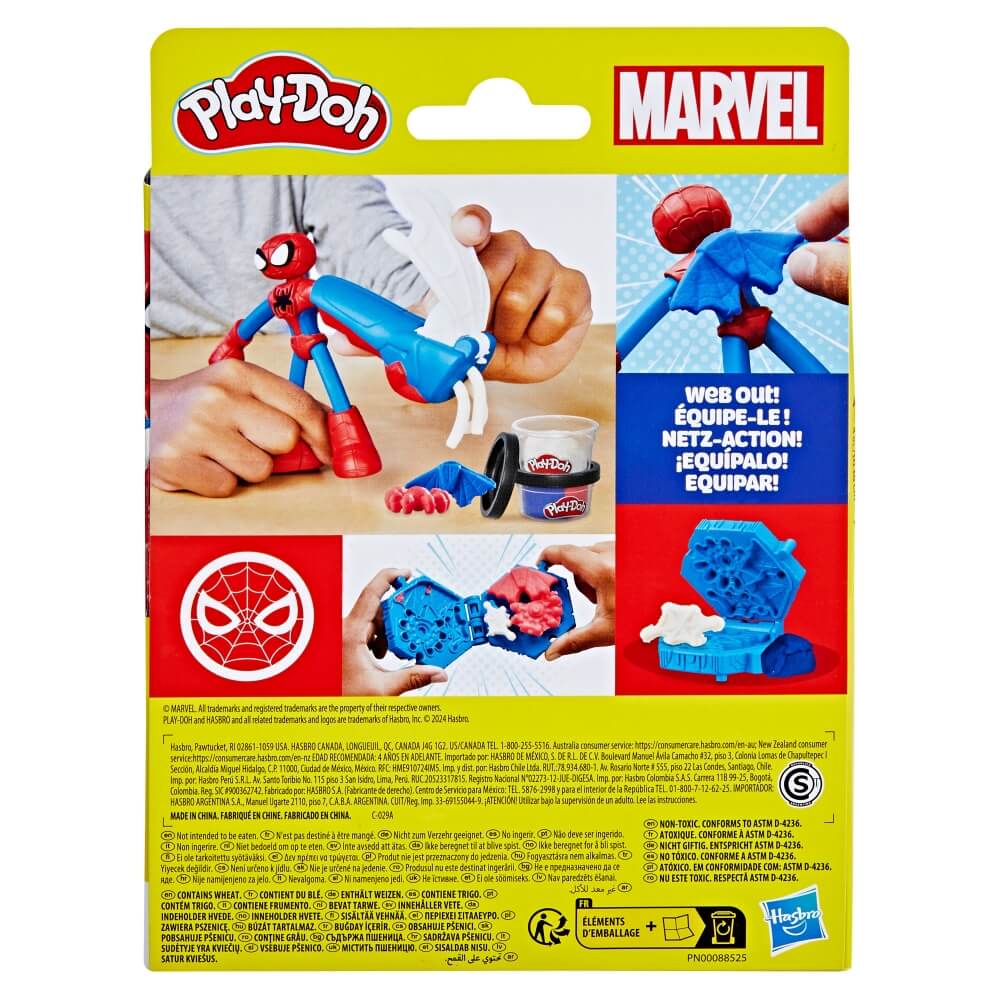 Play-Doh Marvel Spider-Man Thwip Squisher Playset