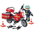 Playmobil Action Heroes Fire Motorcycle Playset 71466