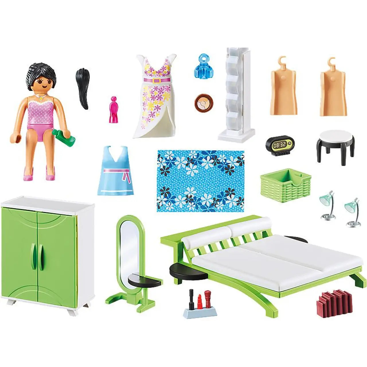 Playmobil City Life Modern House Bedroom Set