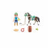 PLAYMOBIL Feeding Time with Ellie and Sawdust Playset