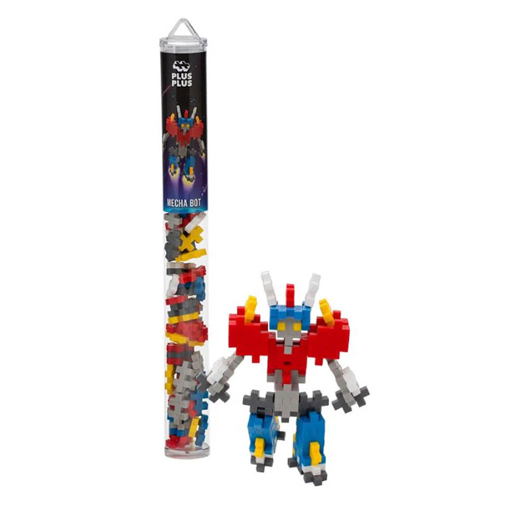 Plus-Plus Tube 70 Piece Mecha Bot Set