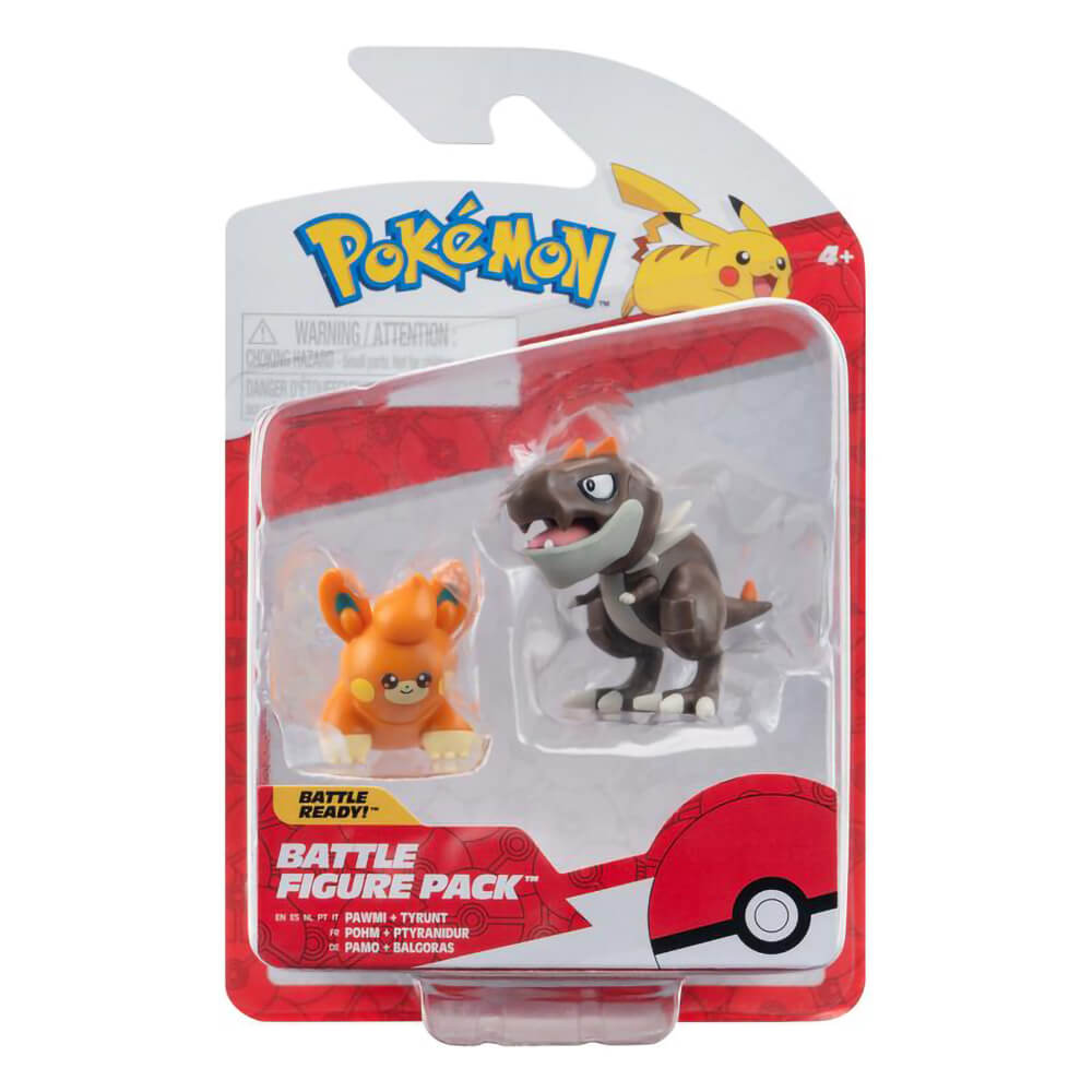 Pokemon Battle Figure Pack Pawmi and Tyrunt