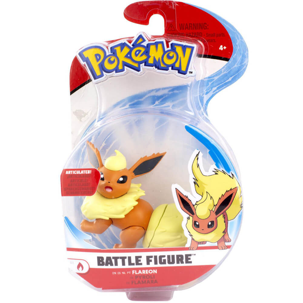 Pokemon Flareon 3 Inch Battle Figure