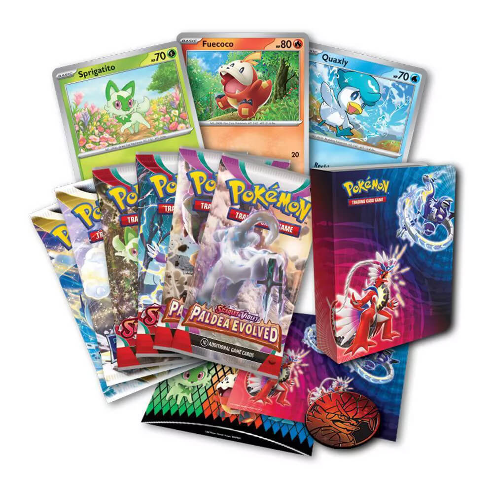 Pokemon Tcg Collector Chest Summer 2023 Sprigatitofuecocoquaxly 