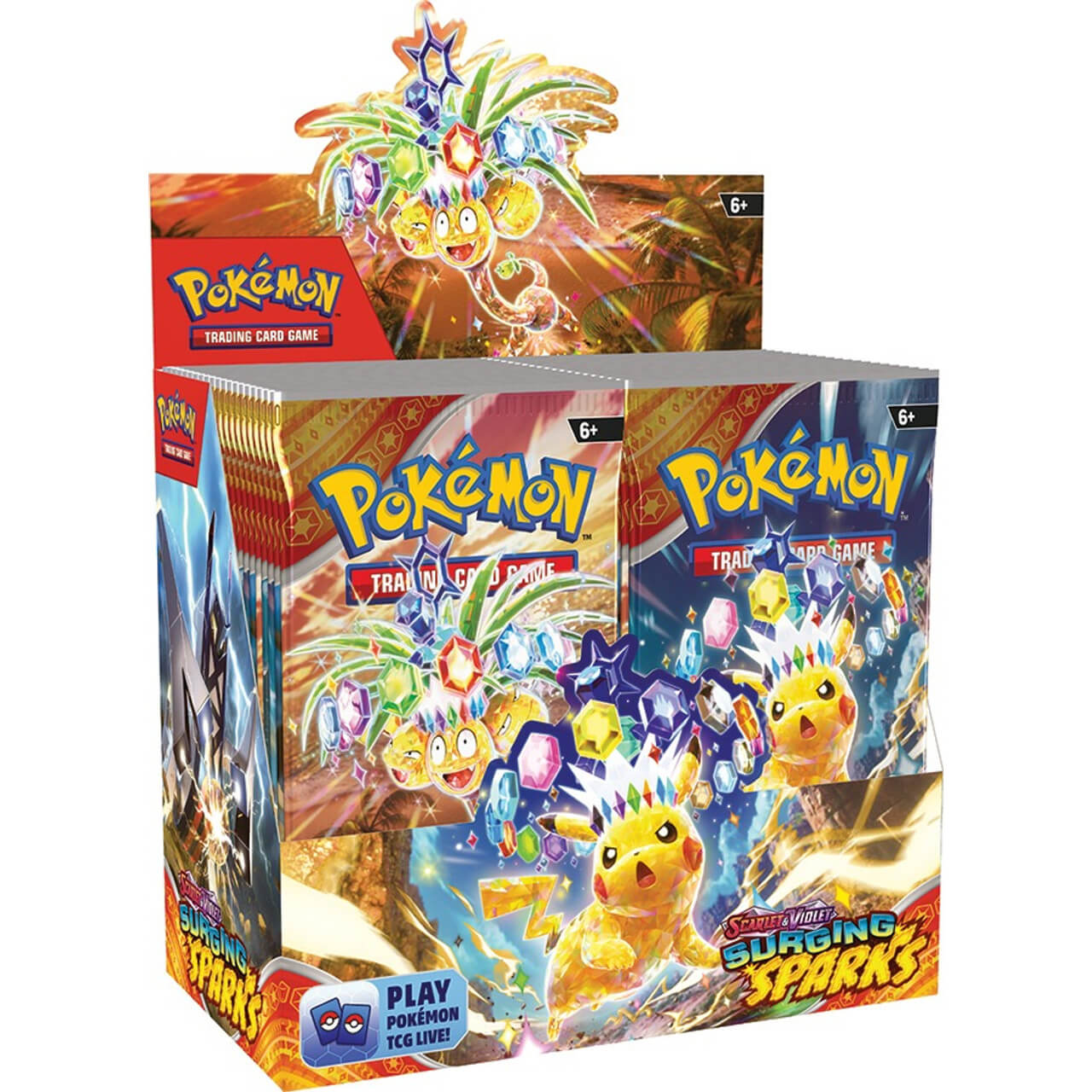 Pokemon TCG Scarlet & Violet 8 Surging Sparks Booster Display Box