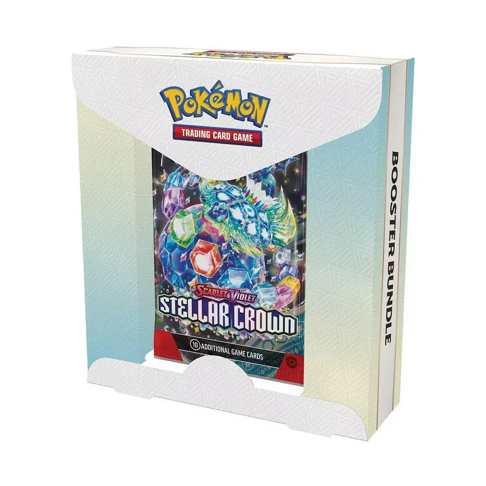 Pokemon TCG Scarlet & Violet Stellar Crown Booster Bundle (6 Packs)