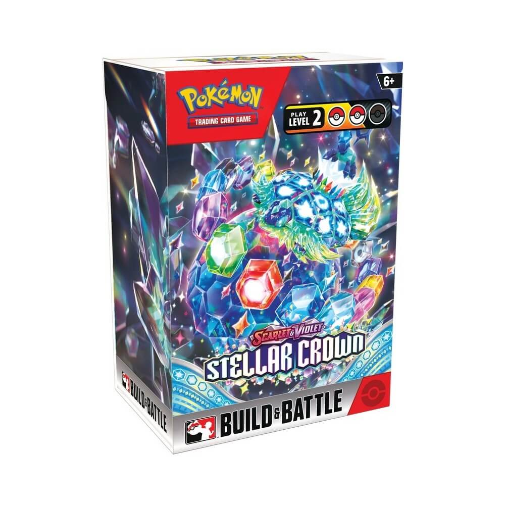 Pokemon TCG Scarlet & Violet Stellar Crown Build & Battle Box