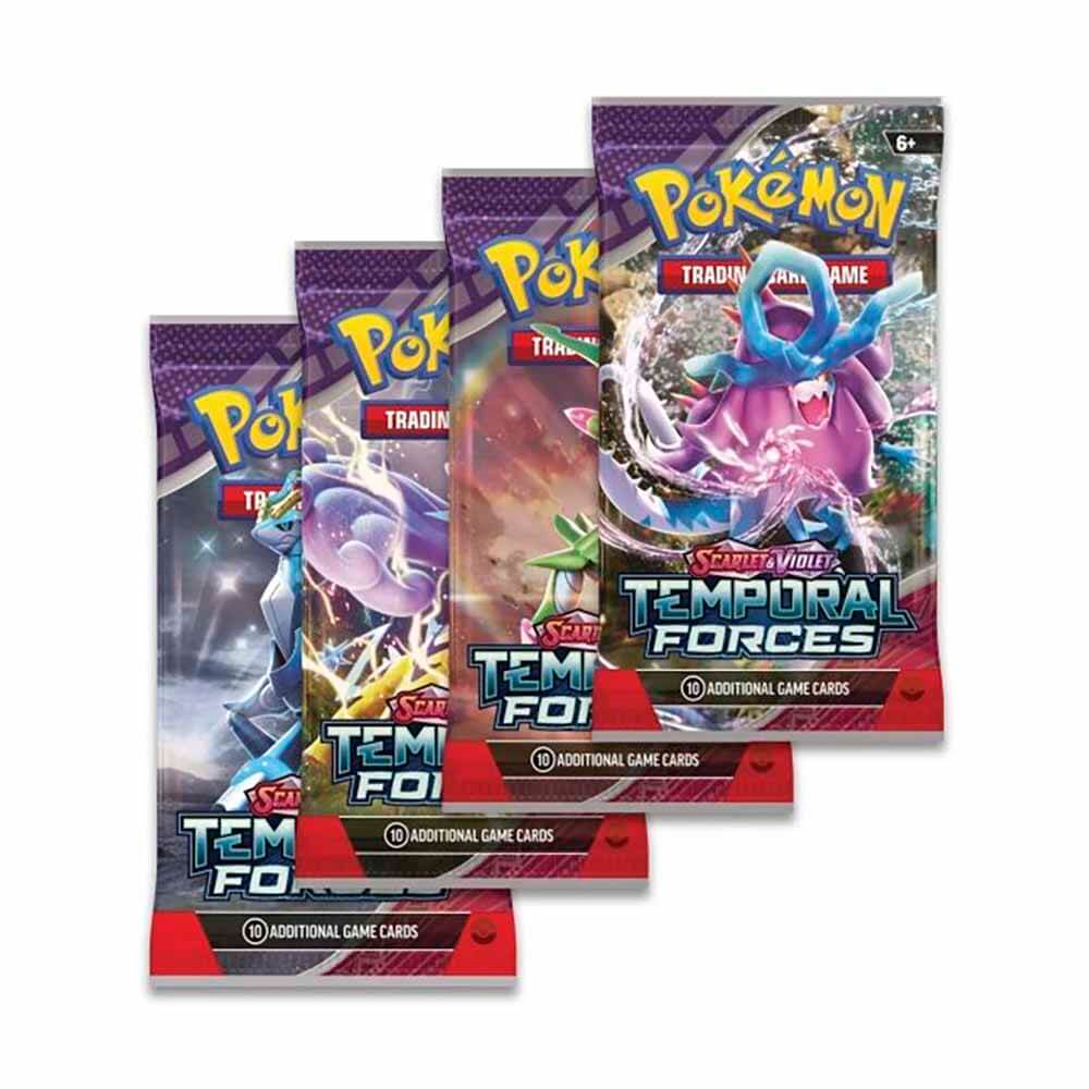 Pokemon TCG Scarlet & Violet Temporal Forces Booster Pack (10 Cards)