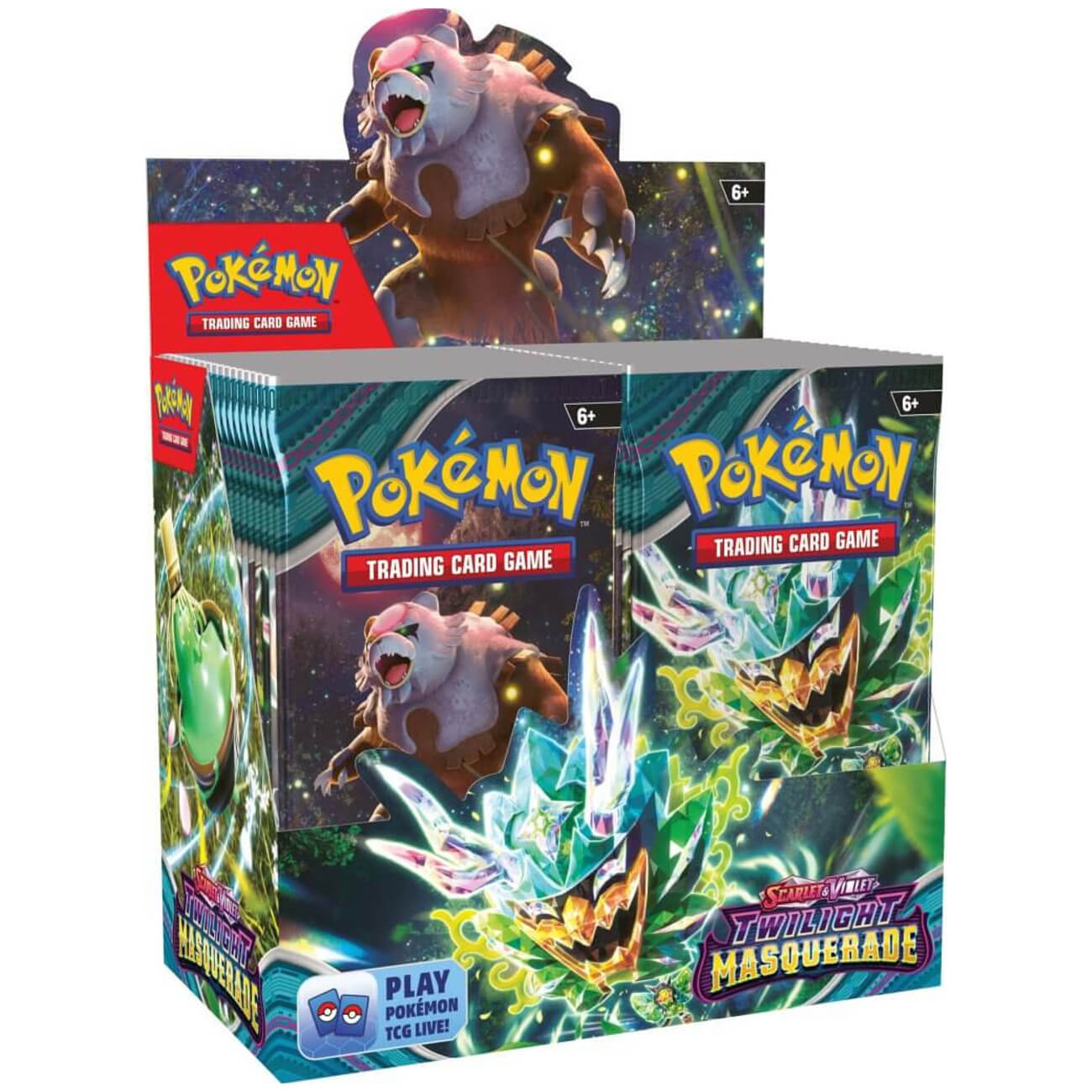 Pokemon TCG Twilight Masquerade Booster Box (36 Packs)