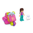 Polly Pocket Mini Ice Cream 3 Wheel Scooter and White Bear Sidekick