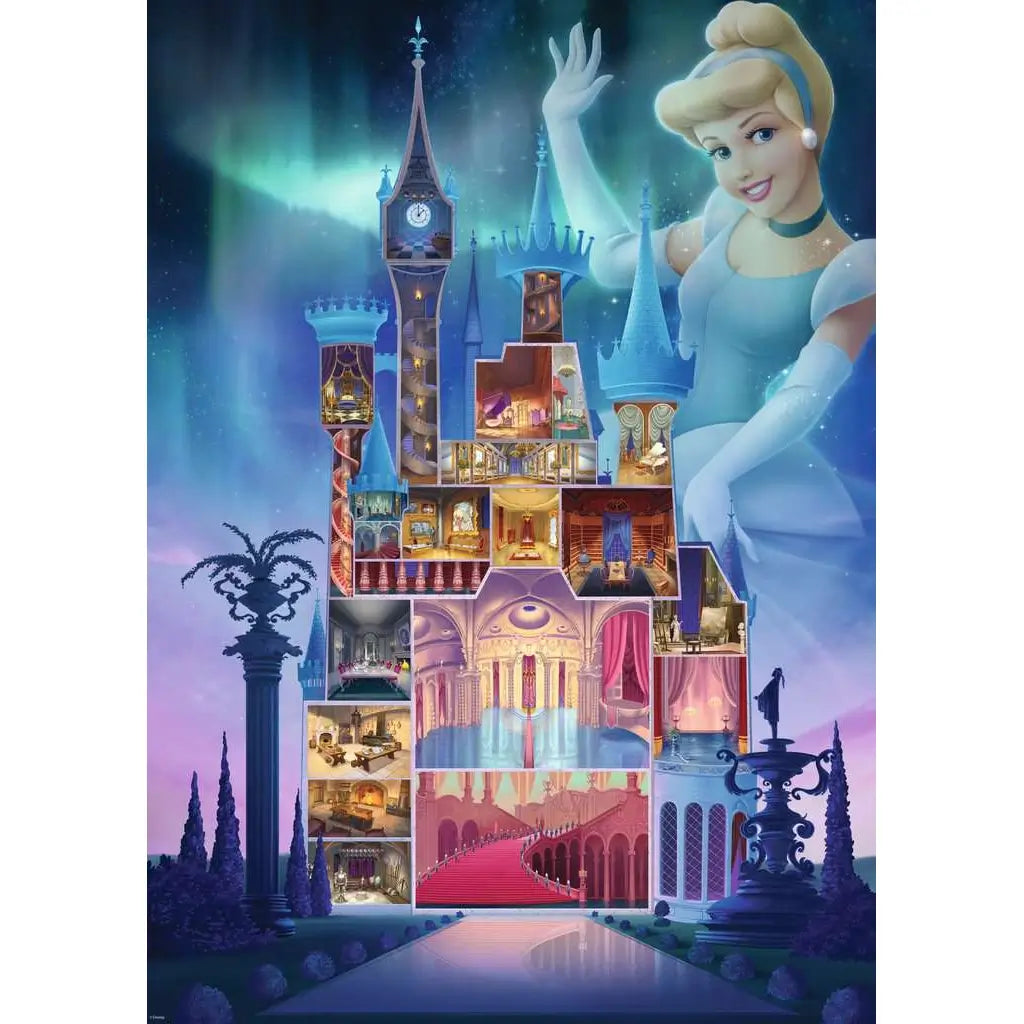 Ravensburger Disney Castles Collection Cinderella 1000 piece Jigsaw Puzzle Image