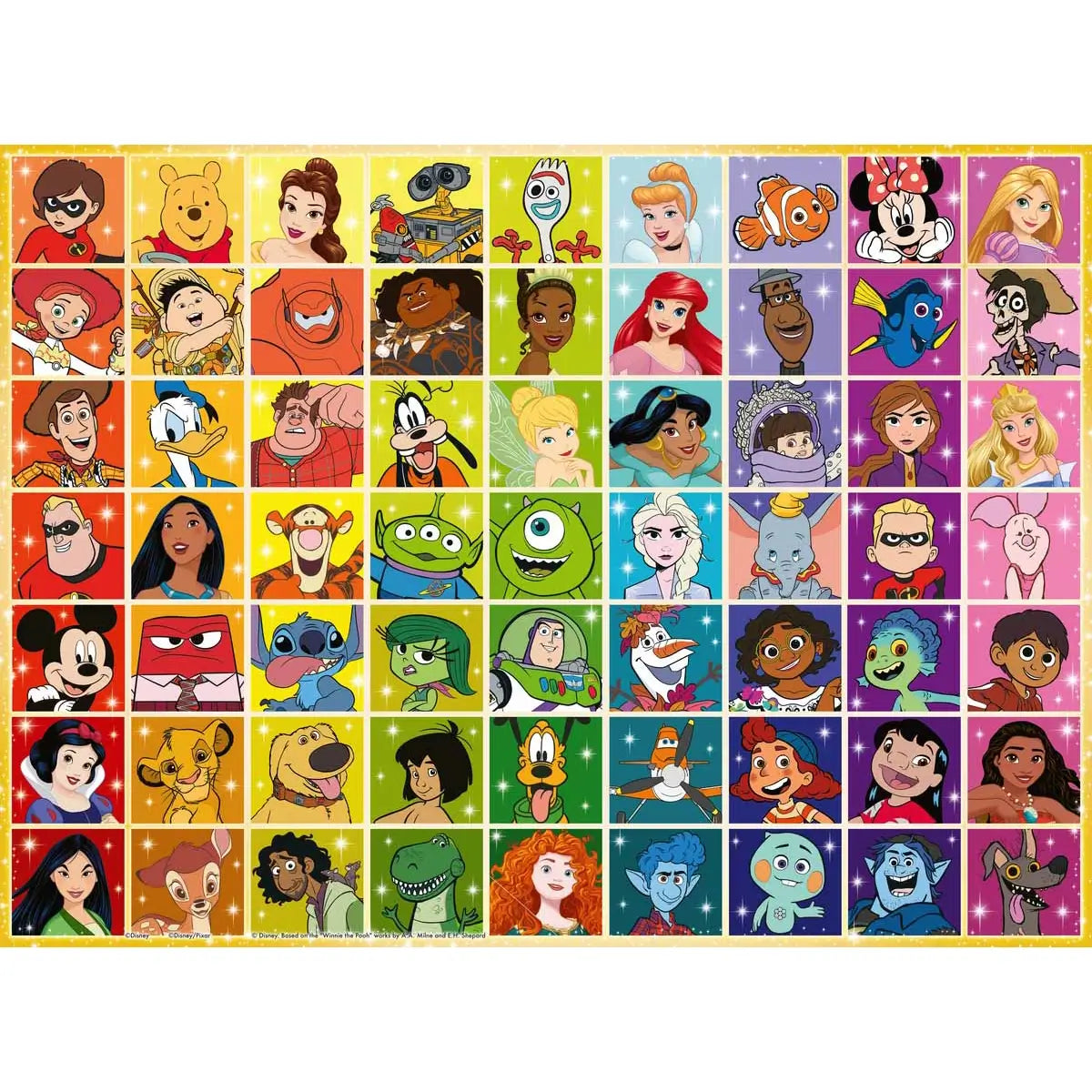 Ravensburger Disney Color Palette XXL 100 piece Jigsaw Puzzle